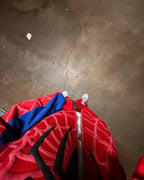 Red Spider Web Zip-Up Jacket for Men | XOVRA