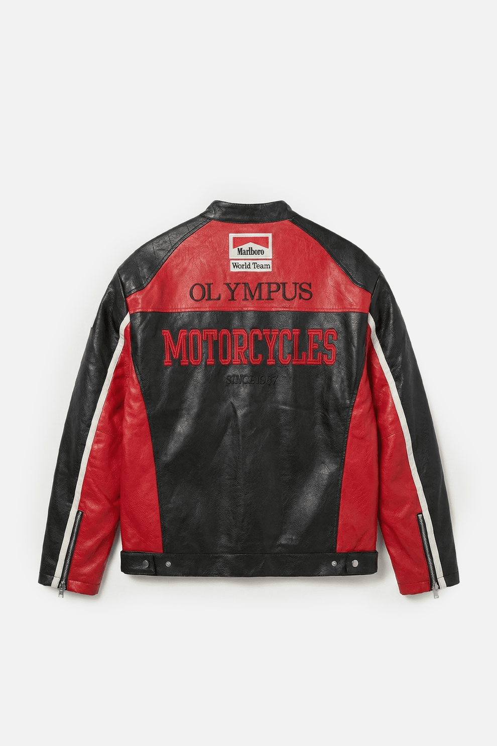 Olympus Ferrari racing jacket fully embroidered .