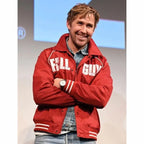 Ryan Gosling The Fall Guy Red Bomber Jacket