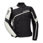 DUCATI MOTORCYCLE BLACK LEATHER RACING JACKET