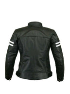 WOMEN MOTORCYCLE LEATHER RACING JACKET