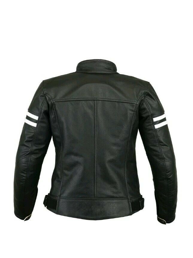 WOMEN MOTORCYCLE LEATHER RACING JACKET