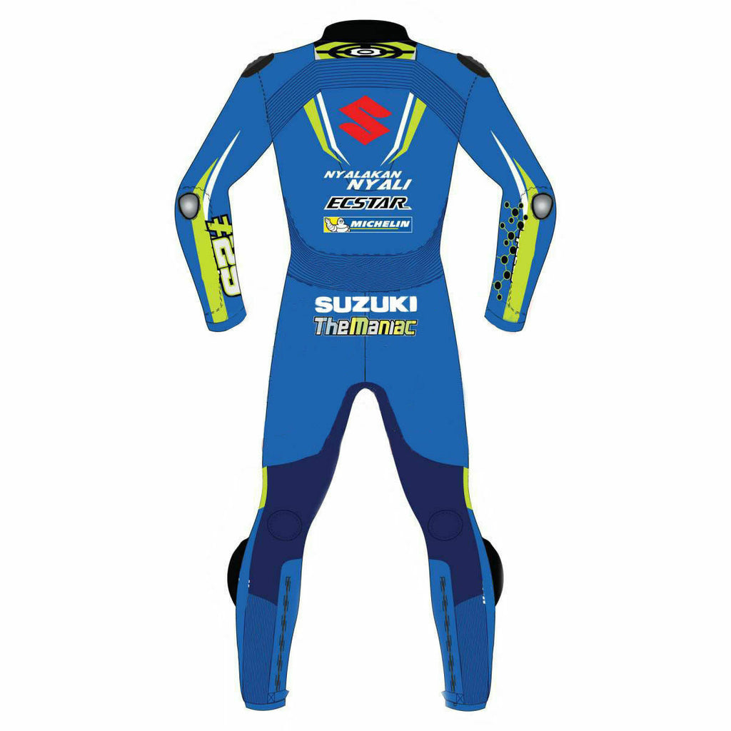 SUZUKI MOTUL MOTORCYCLE LEATHER RACING SUIT