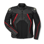DUCATI MOTORCYCLE BLACK LEATHER RACING JACKET