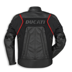 DUCATI MOTORCYCLE BLACK LEATHER RACING JACKET