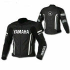 YAMAHA BLACK MOTORCYCLE LEATHER RACING JACKET