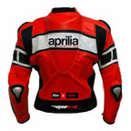 APRILIA RSV4 MOTORCYCLE LEATHER RACING JACKET