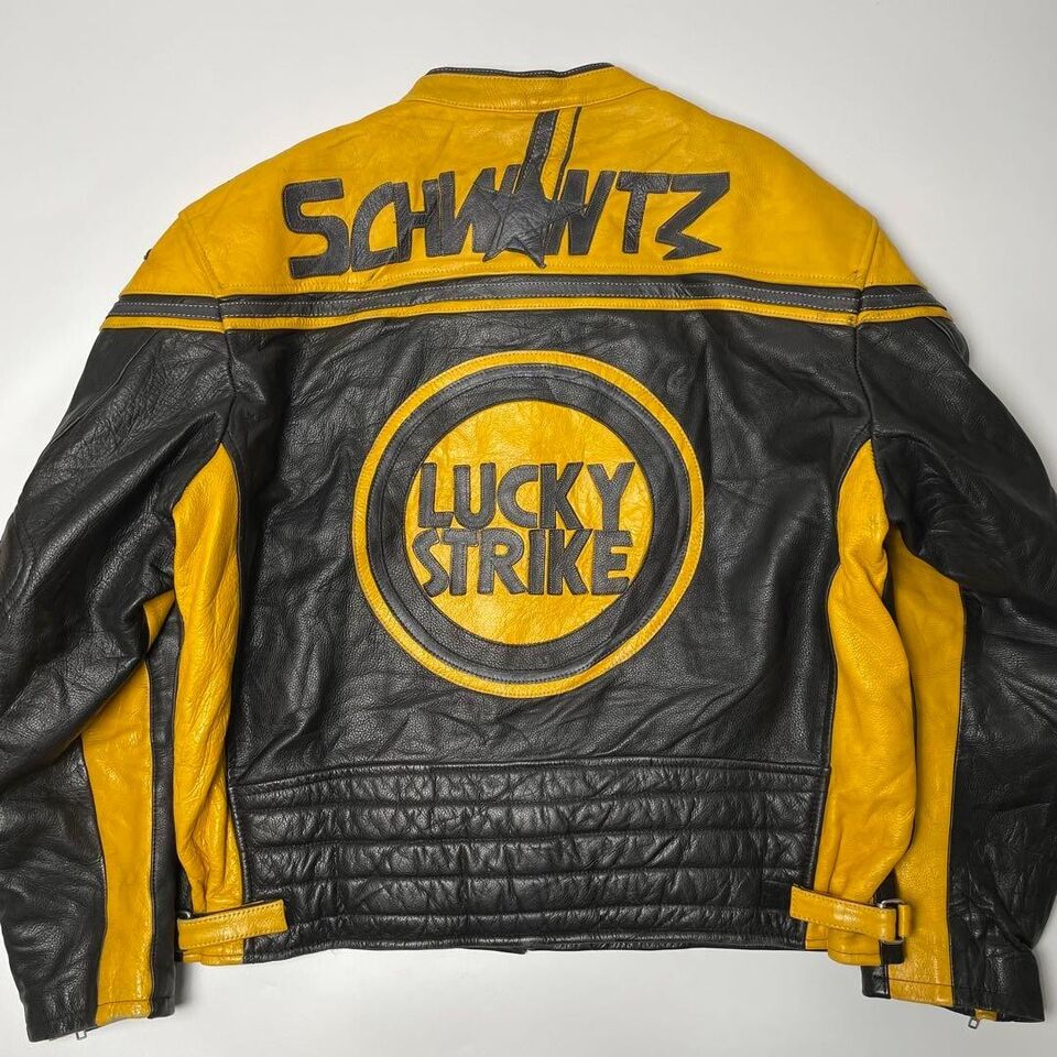 Lucky Strike Leather Jacket Men