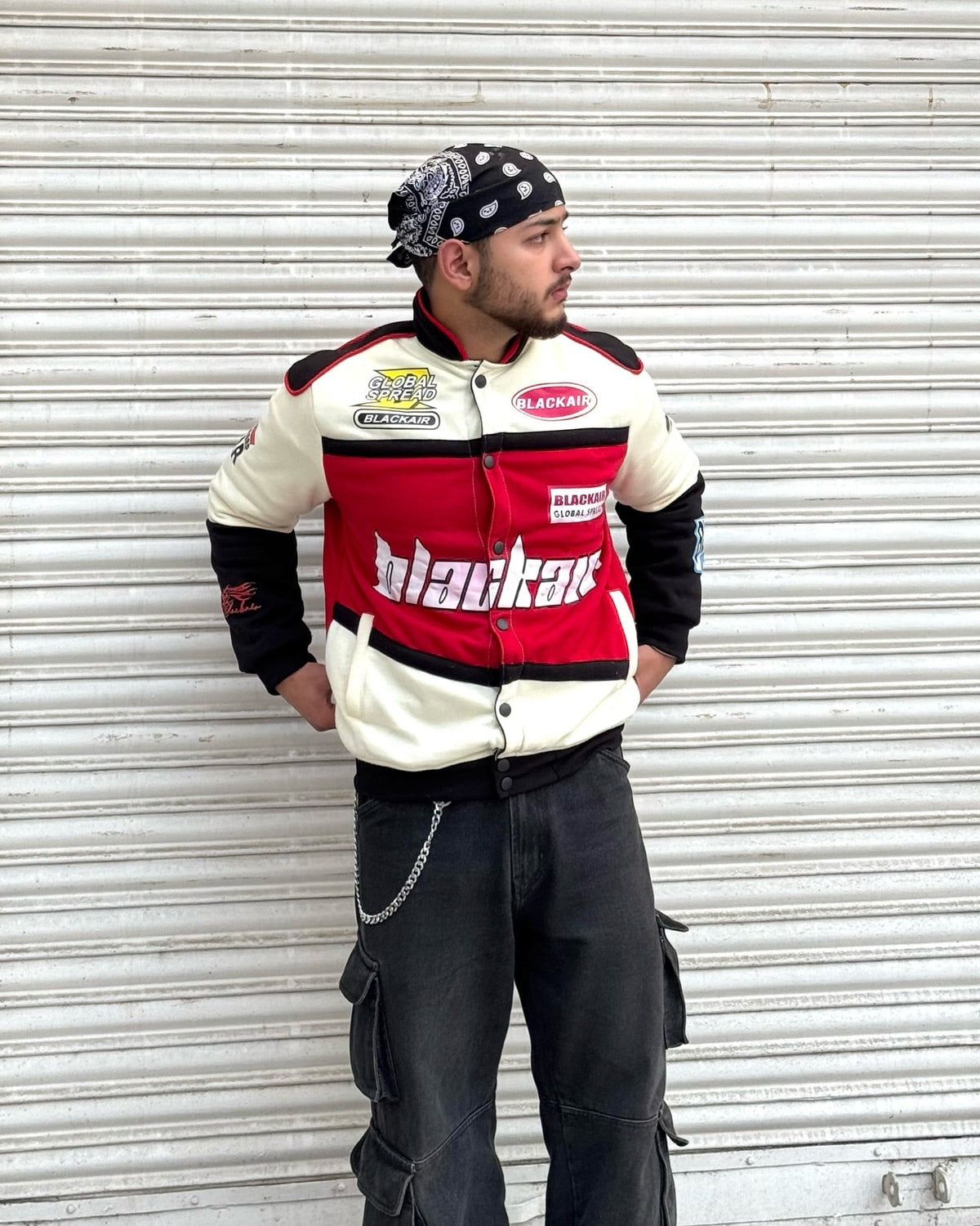 Blackair Motorsports Racing Jacket – Premium Streetwear with Iconic Design