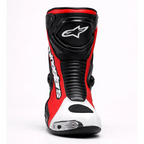 Alpinestars Motorcycle Racing Boots | Red/White Edition