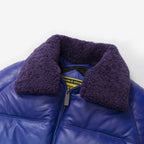 SNS x Double Goose Straight Bomber Jacket | Gradient Purple & Blue