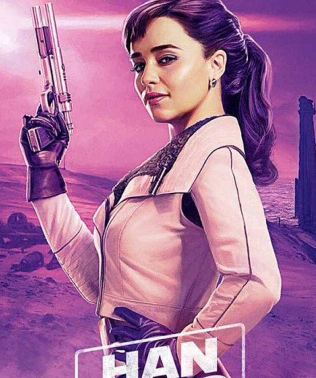 Solo A Star Wars Story Qira Emilia Clarke Jacket