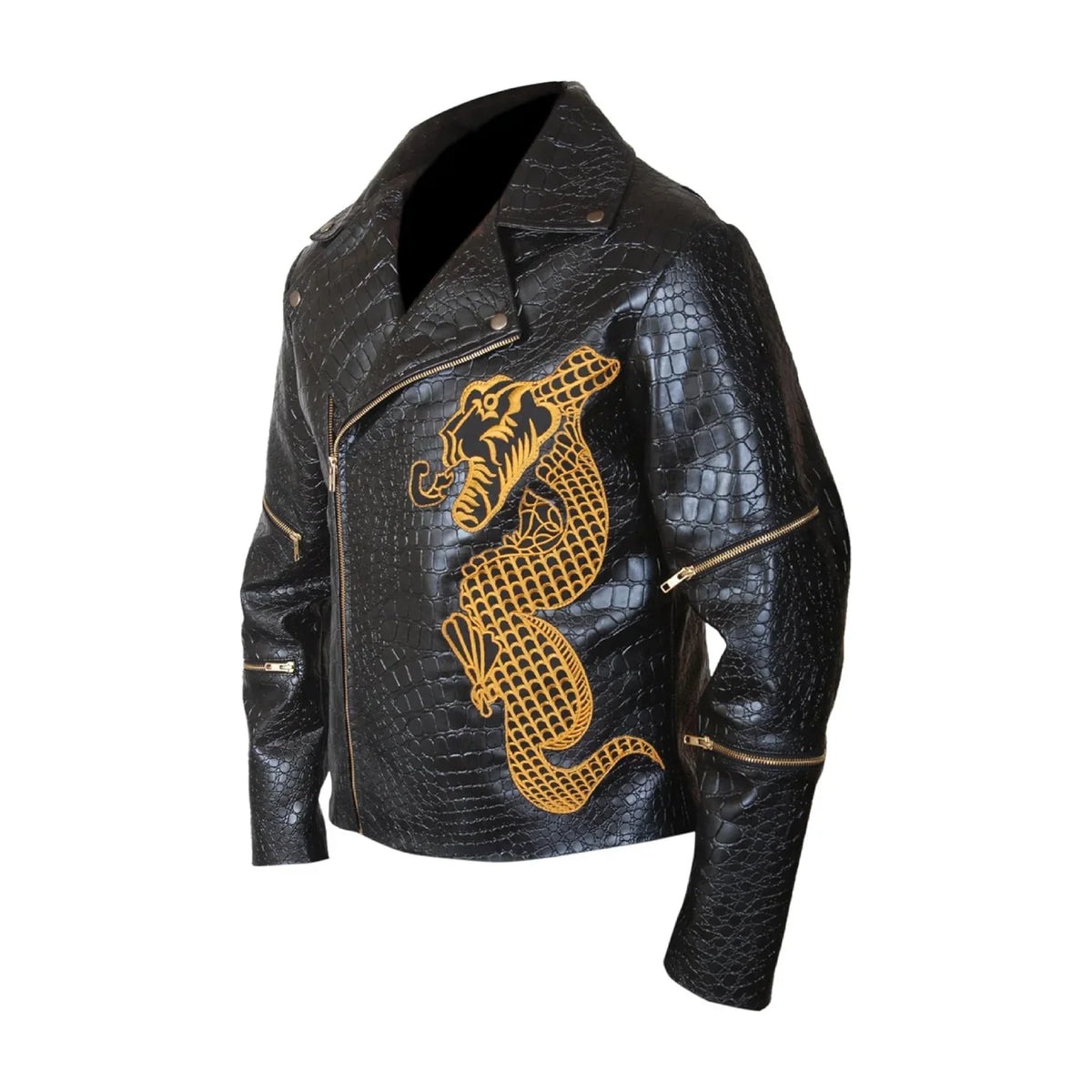 Suicide Squad Killer Croc Waylon Jones Leather Jacket