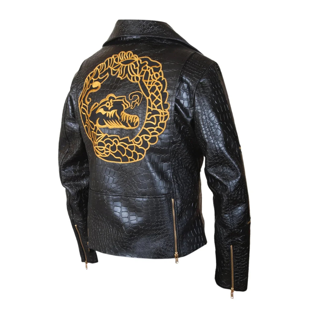 Suicide Squad Killer Croc Waylon Jones Leather Jacket