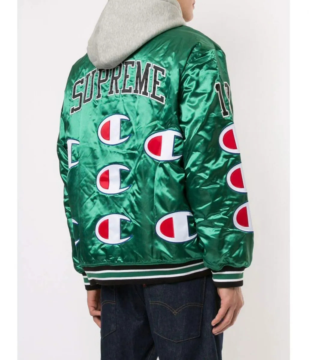 Supreme Champion Satin Hooded Jacket