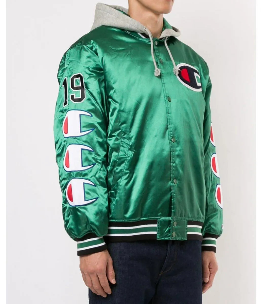 Supreme Champion Satin Hooded Jacket