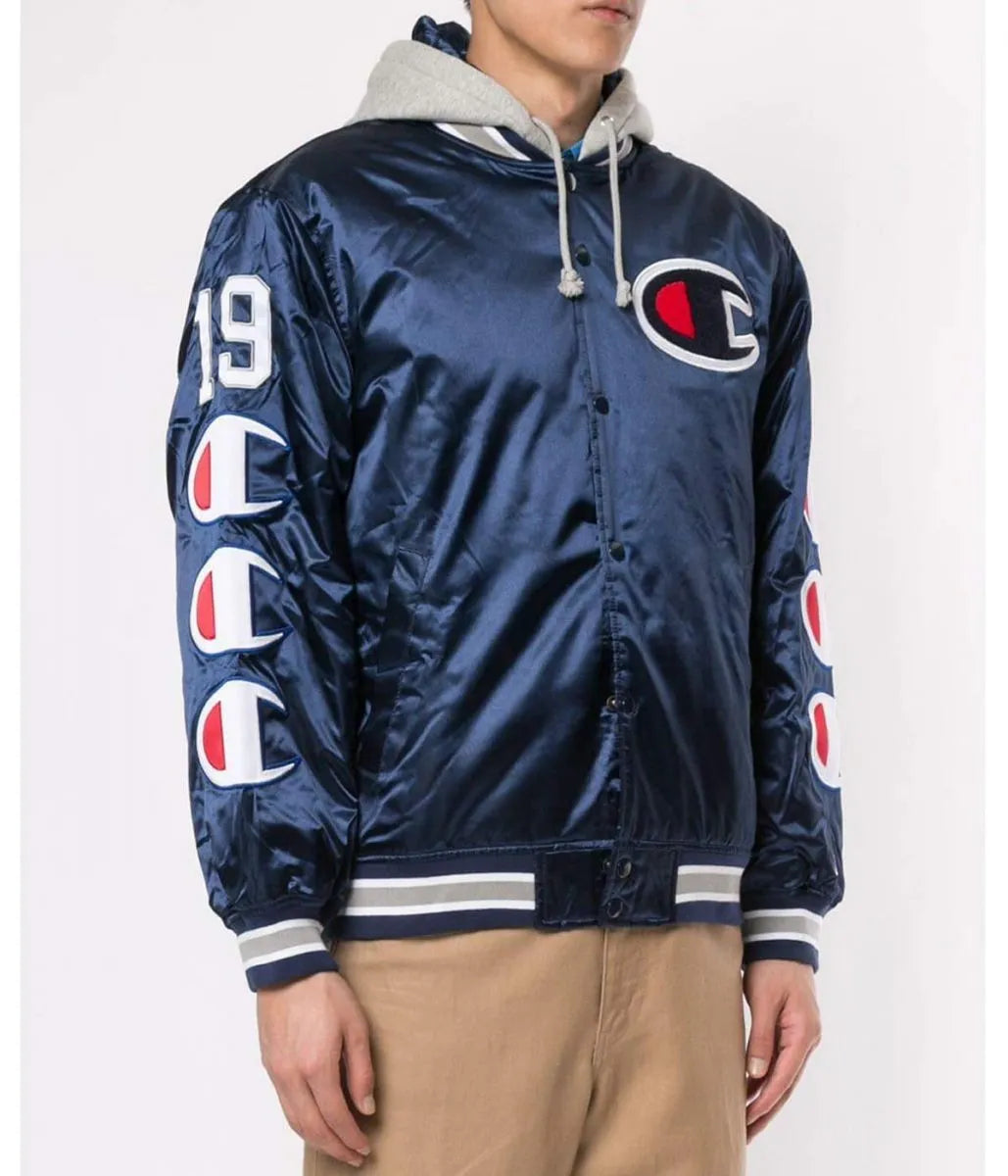 Supreme Champion Satin Hooded Jacket