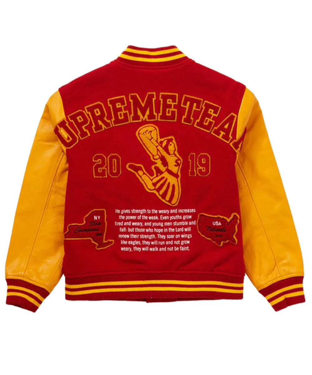 Supreme Team S Varsity Jacket