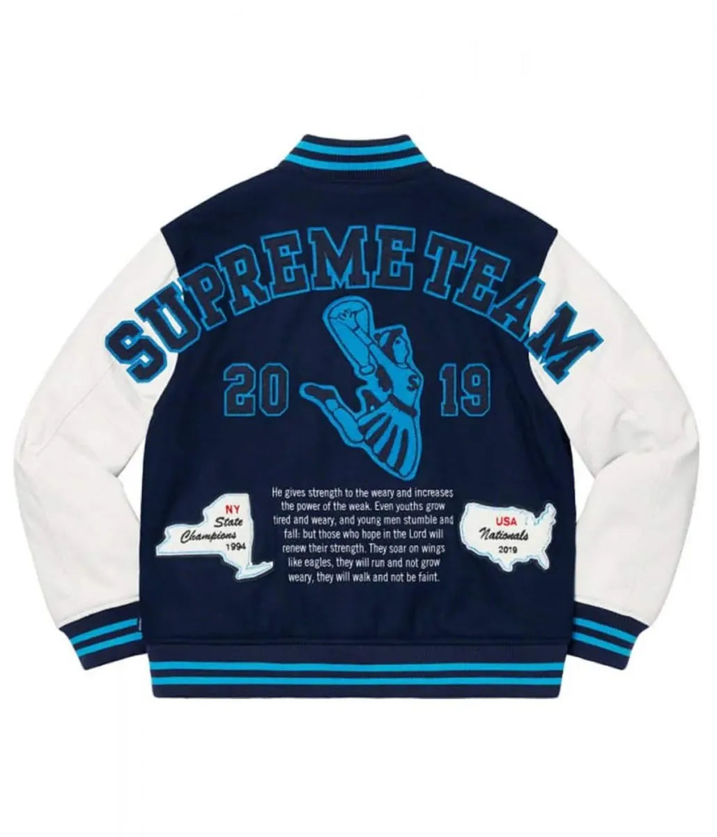 Supreme Team S Varsity Jacket