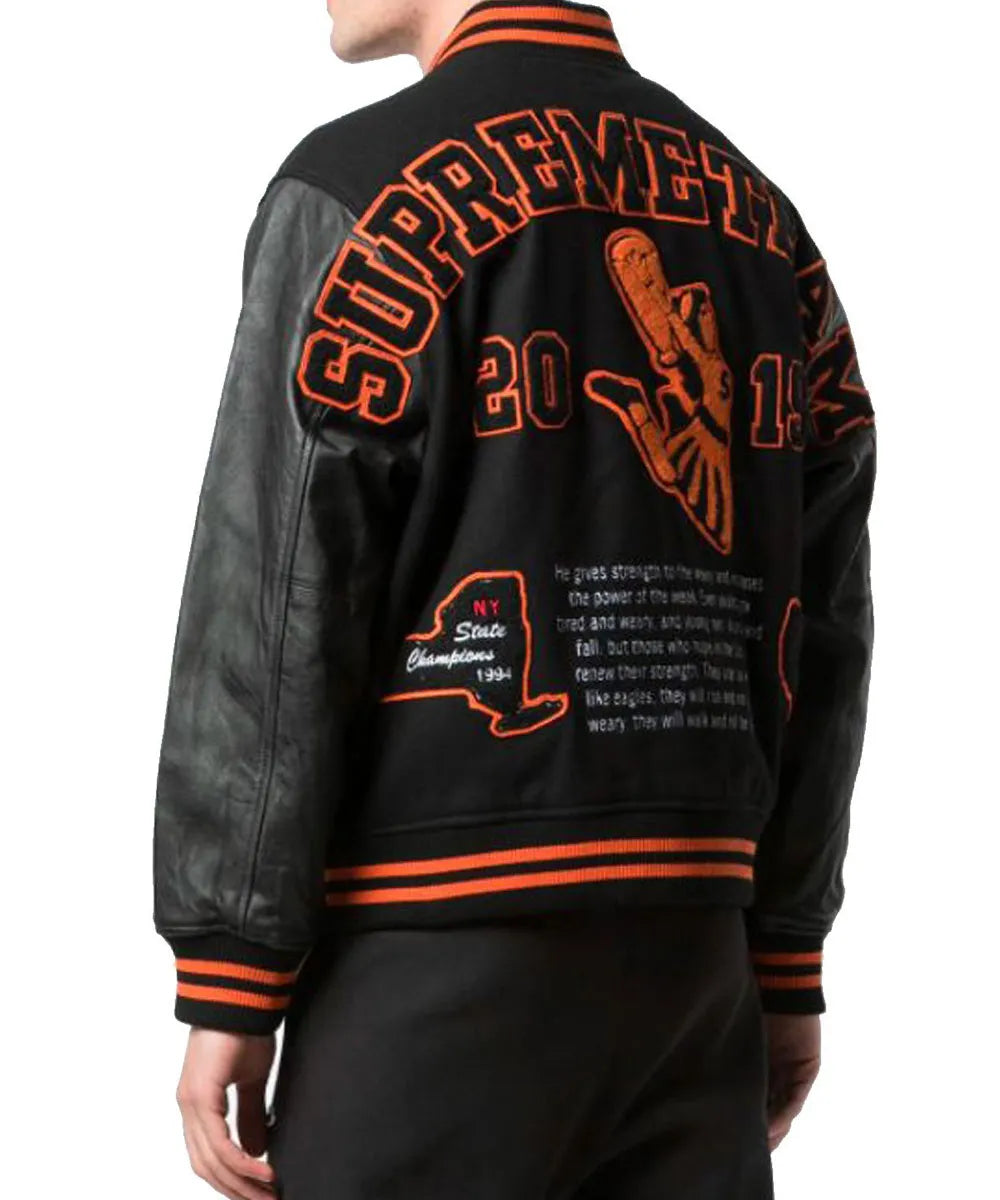 Supreme Team S Varsity Jacket