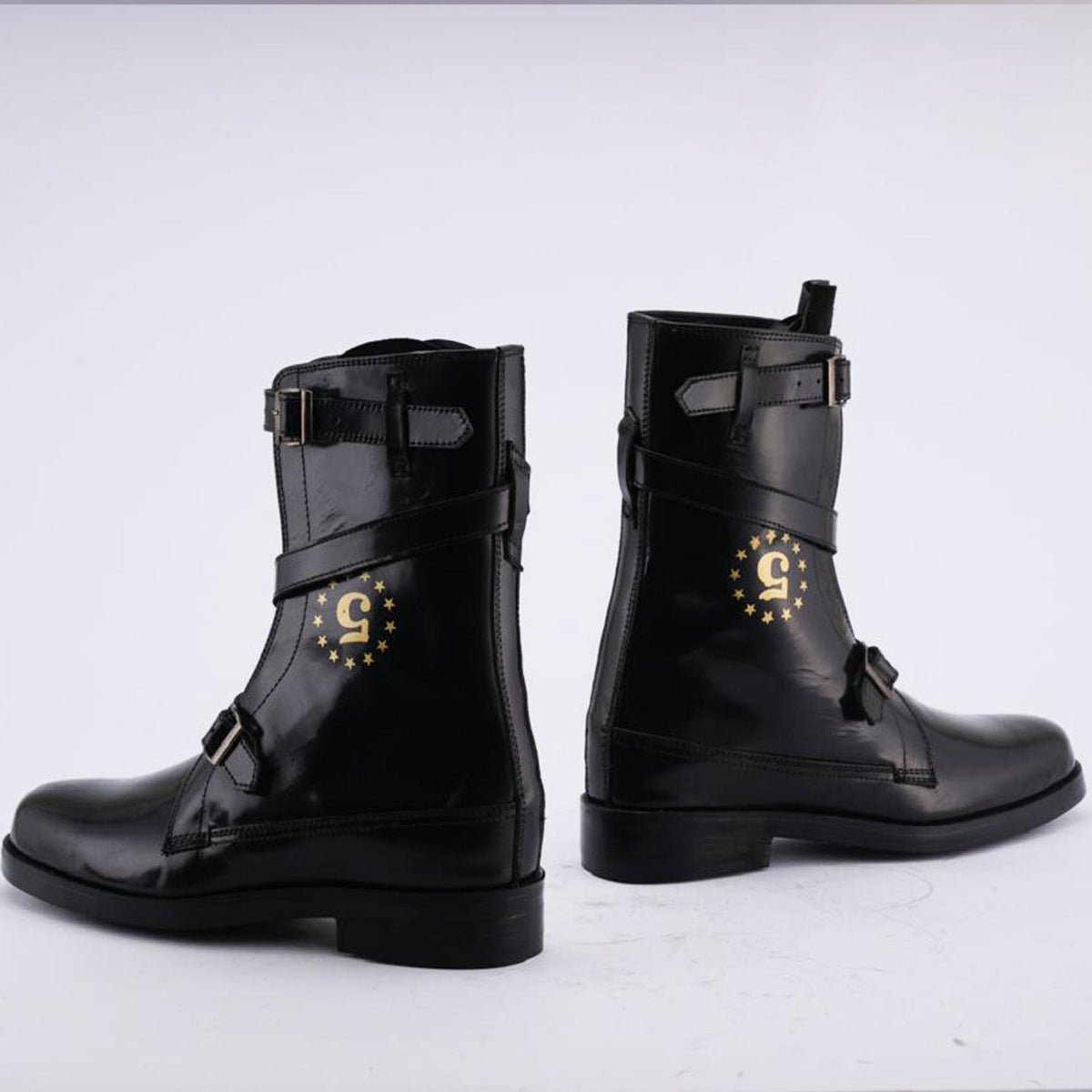 Custom Blue Angles Sample Boot