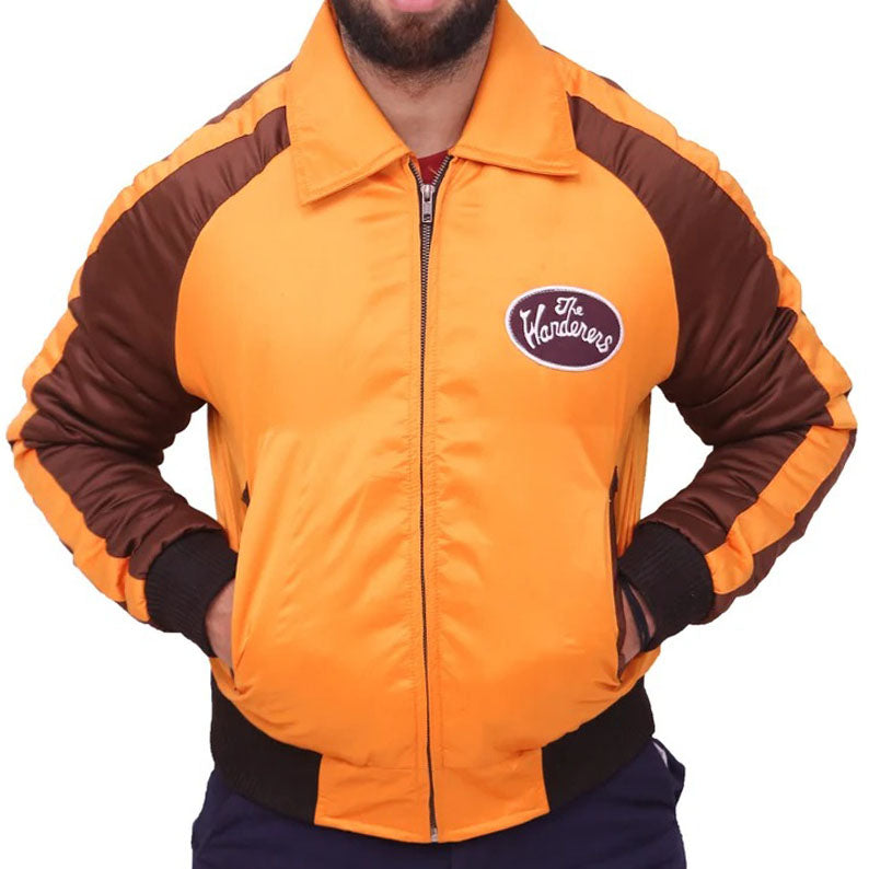 The Wanderers Movie Men's Varsity Letterman Satin Jacket