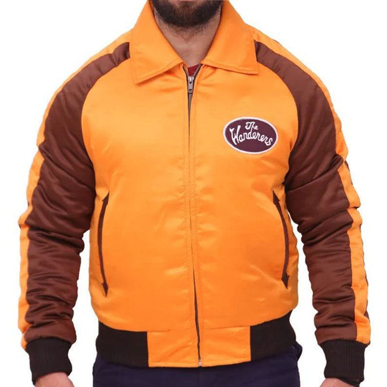 The Wanderers Movie Men's Varsity Letterman Satin Jacket