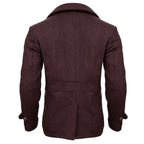 Loki Season 2 Tom Hiddleston Brown Wool Pea Coat