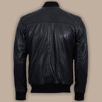 Mens Biker Bomber Jacket