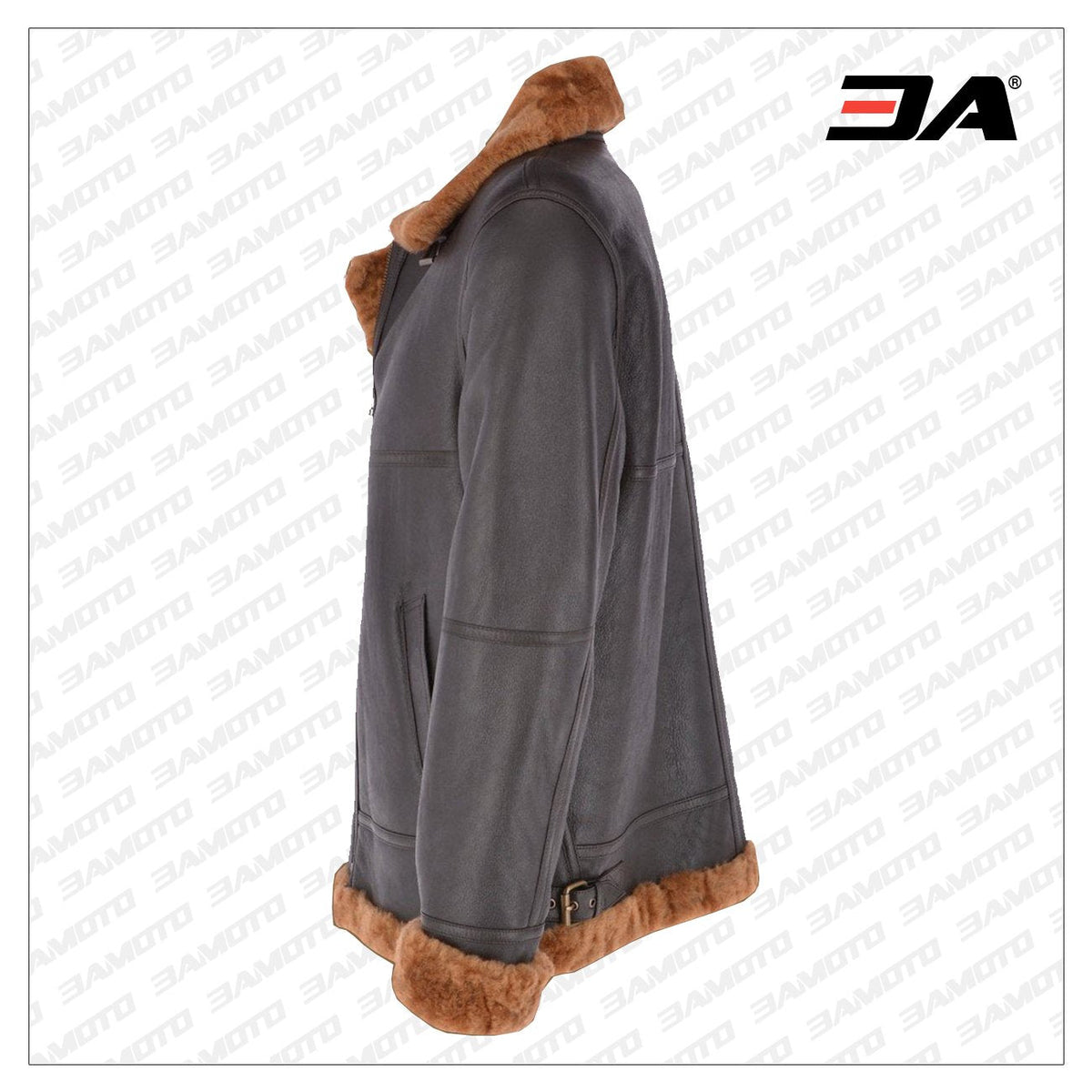 Traditional RAF Shearling Jacket For Men