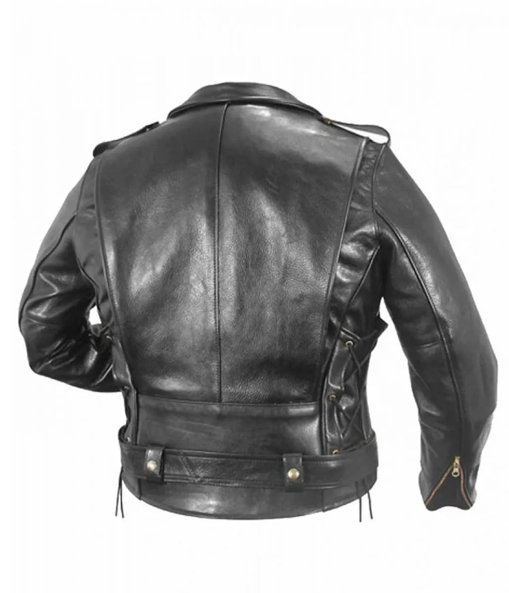 WWE Triple H Biker Leather Jacket