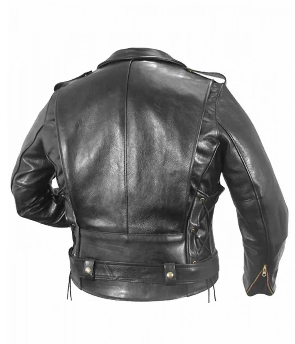 WWE Triple H Biker Leather Jacket