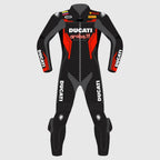Ducati Corse Motorbike Leather Racing Motorcycle Suit
