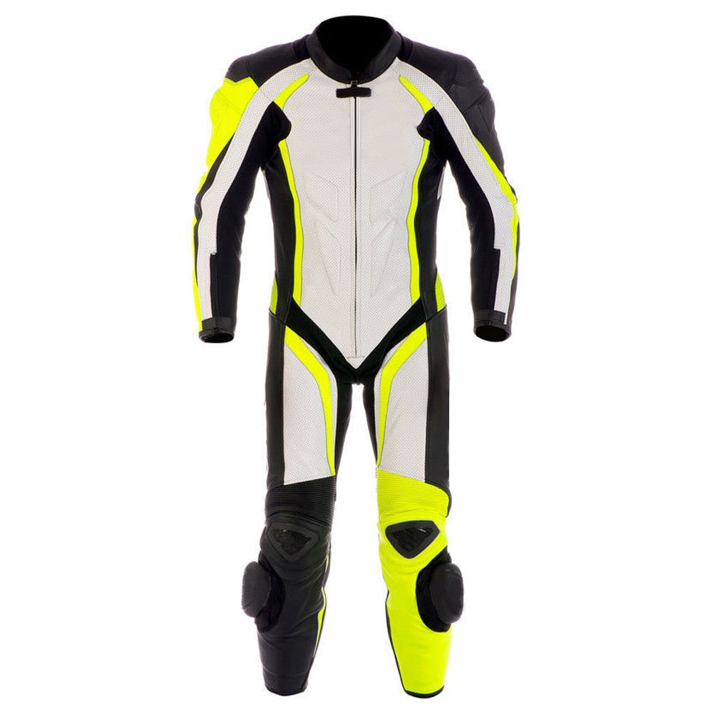 NEW YELLOW PRO RACING SUIT CE APPROVED PROTECTION