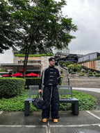 Black CNY Adidas Knot Jacket – Korean Oversized Streetwear