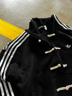 Black CNY Adidas Knot Jacket – Korean Oversized Streetwear