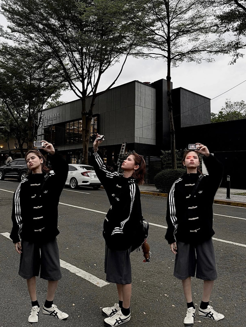 Black CNY Adidas Knot Jacket – Korean Oversized Streetwear