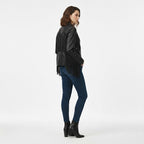 Women's Stylish Fringe Western Leather Jacket