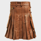 Leather Kilt With Sporran