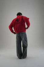 Red Ferrari Embroidered Jacket – F1 Sponsor Edition