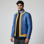 Lucy Vault 34 Blue New Vegas Costume Cosplay Leather Jacket