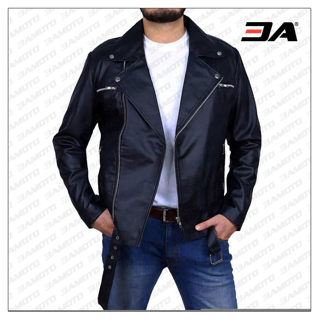 Walking Dead Inspired Negan Leather Jacket
