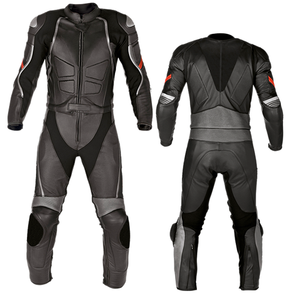 SS054 MEN MOTORCYCLE LEATHER RACING SUIT