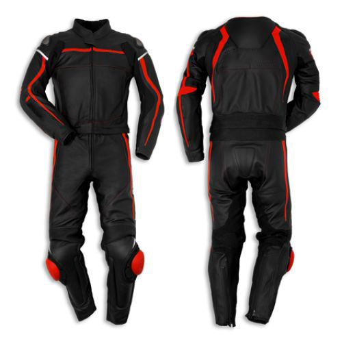SS041 MEN MOTORCYCLE LEATHER RACING SUIT