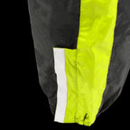 NexGen Ladies XS5001 Black and Hi-Vis Yellow Water Proof Rain Suit with Reflective Piping