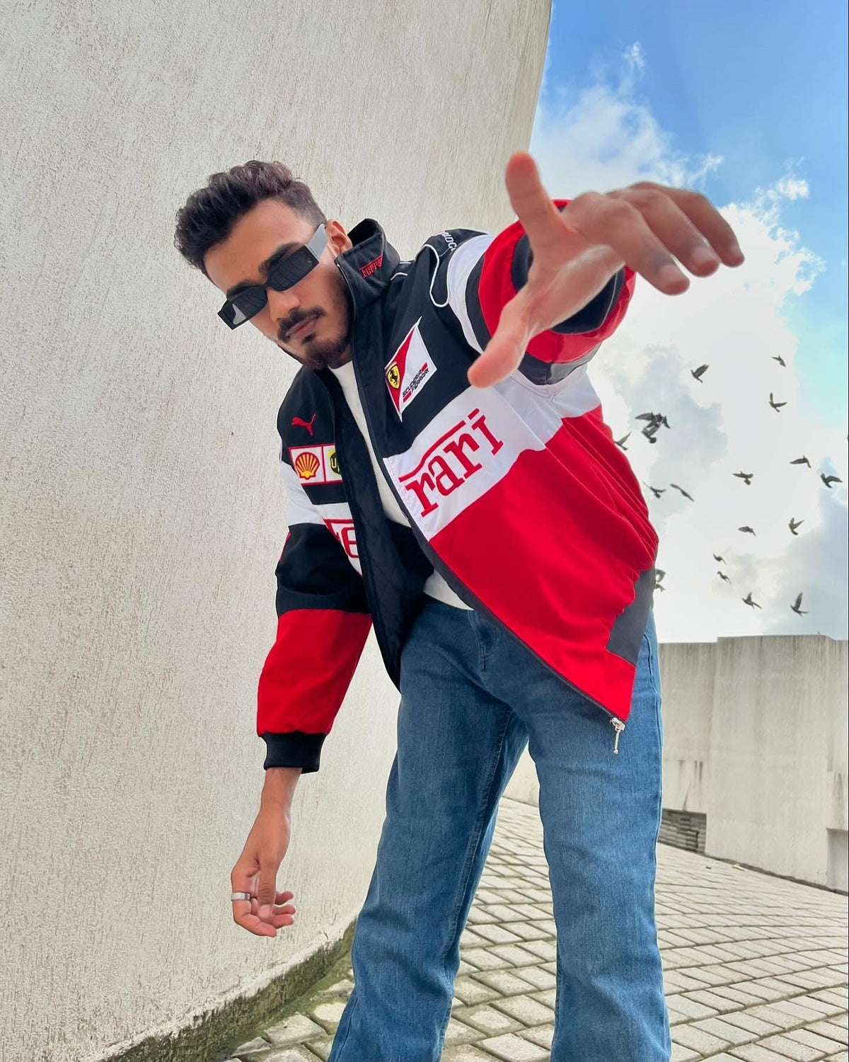 Ferrari F1 Racing Jacket – Premium Streetwear