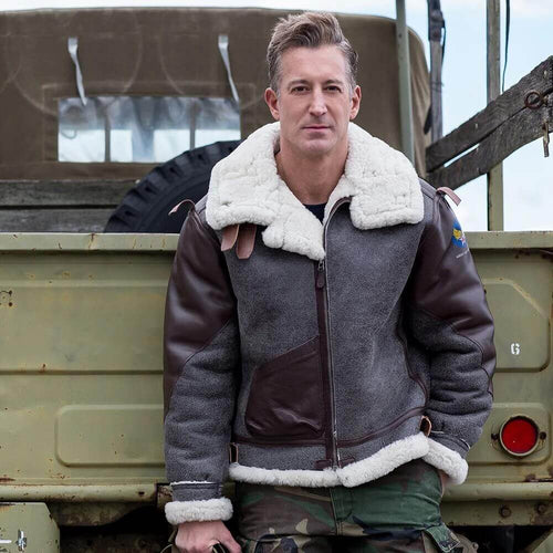 100 Mission™ B-3 Bomber Jacket Z21A013 – Classic Style & Superior Warmth